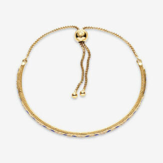 Cross Stripes & Stone Bracelet