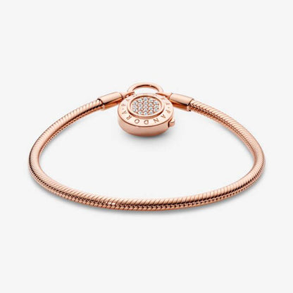 Sparkling Crown Charm Bracelet