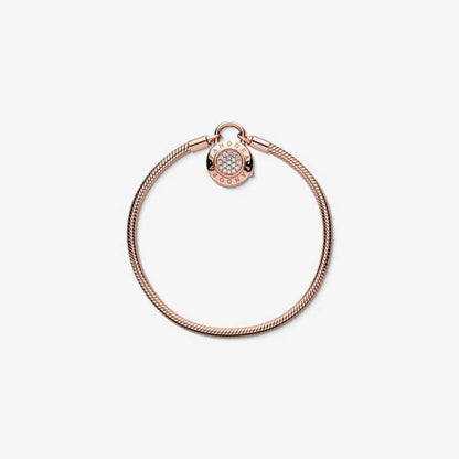 Sparkling Crown Charm Bracelet